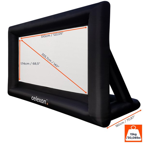 Celexon Inflatable Outdoor Projection Screen INF200*