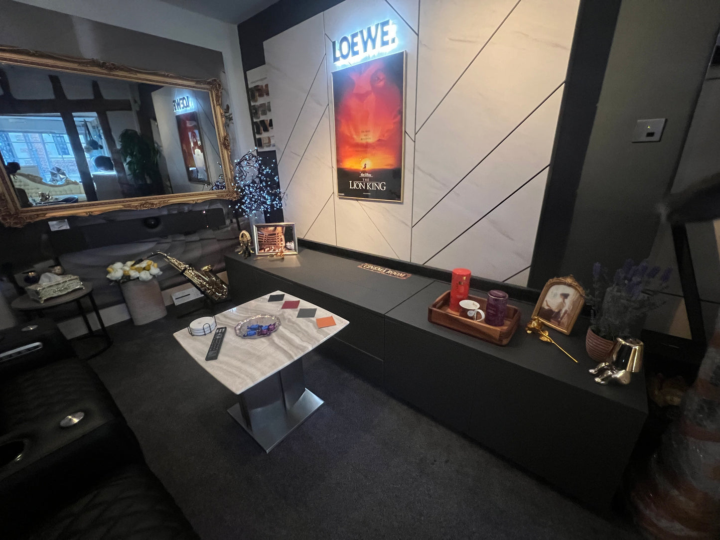 Integrated Cinema Solution including immersive wireless surround sound speakers